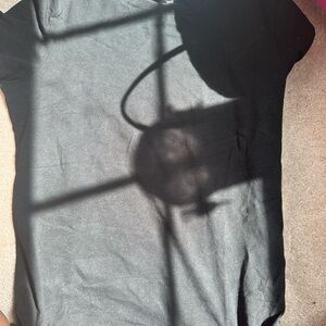 Lord & Taylor Black Petite T-Shirt